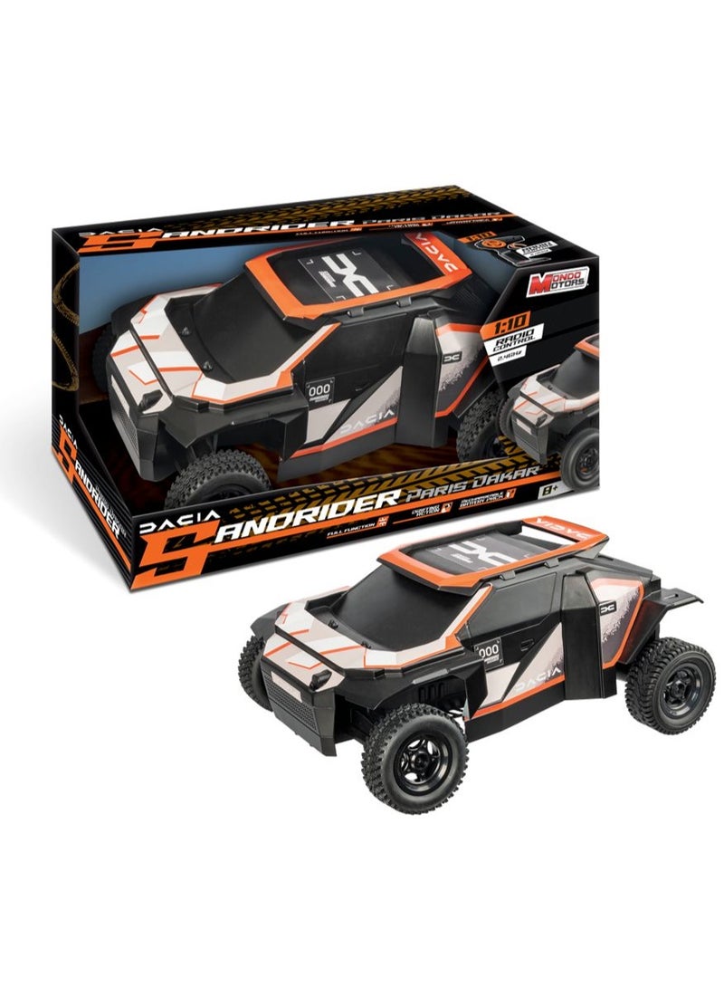 Mondo Remote Control Dacia Car SandRider 1/10 Battery Operated | Racing Car | Car for Display | Toy Vehicle | Gift for Collectors and Kids - Image 2