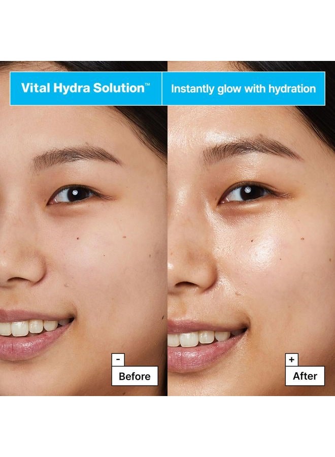 Dr.Jart+ Dermask Vital Hydra Solution Glow Korean Face Mask with Hyaluronic Acid for Glass Skin | Sheet Mask | Korean Skin Care | Travel Size, 1 Pack - Image 3