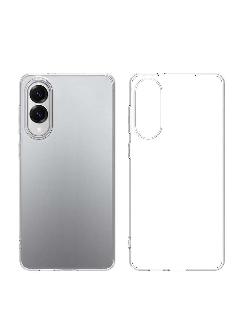 Generic Samsung Galaxy S25 Edge Case, Case for Samsung Galaxy S25 Edge 5G Clear TPU Four Corners Protection Cover Transparent Soft funda, Slim Flexible TPU Airbag Bumper Shock Absorption Rubber Soft Silicone Case Cover Fit for Samsung Galaxy S25 Edge, Clear  - Image 2