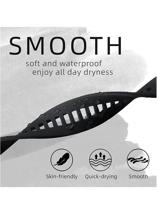 ZVEV Whoop Band Silicone Replacement Wrist Compatible with Whoop Strap 4.0 Ultra-Soft Waterproof and Sweatproof, Soft-Touch and Flexible Silicone, Premium Quality, Comfortable - Image 5