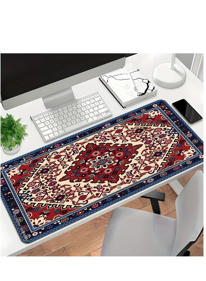 Large Desk Mouse Pad, Waterproof Gaming Mouse Pad, 900 x 400 x 3mm, Gaming Mouse Pad, XXL Desk Pad, Non-Slip Desk Pad, XL Gaming Mouse Pad, Thick Rubber Desk Pad Mouse Pad for Gaming, Office and Home Use - Image 3