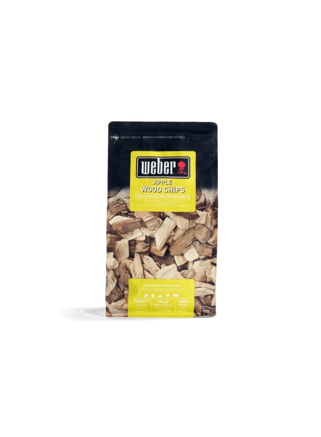 ويبر رقائق خشب التفاح