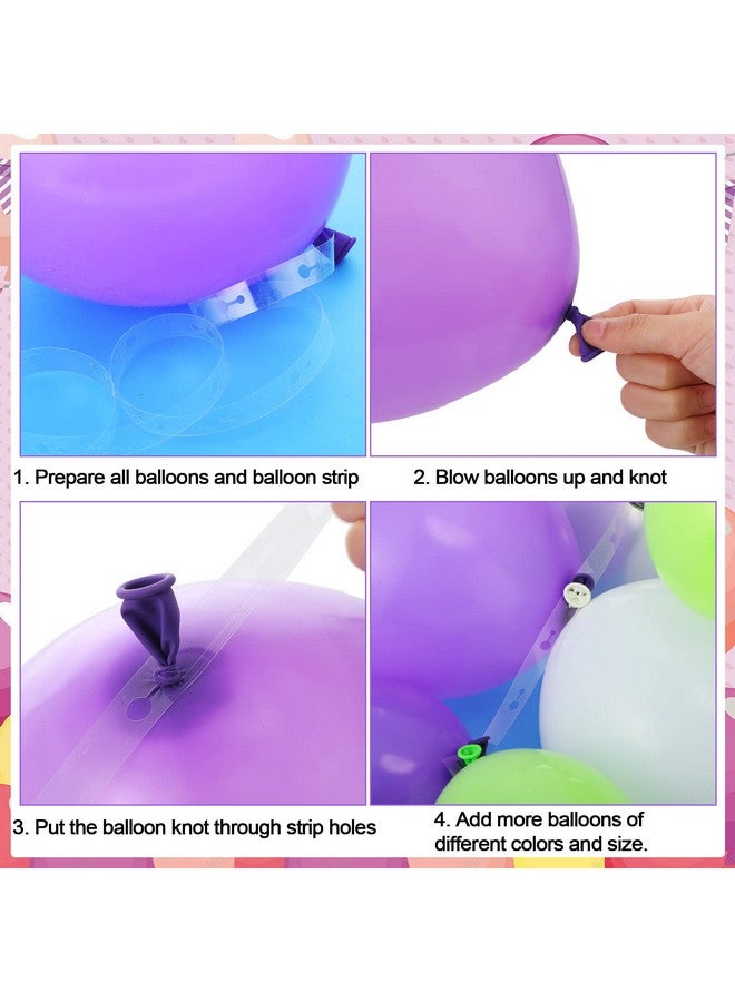 Seematn 134 Pieces Buzz Birthday Party Balloon Garland Arch Kit 10 5 Inch Purple Green Silver White Latex Balloons With Rocket Star Foil Balloon For Buzz Themed Birthday Party Decorations - Image 4