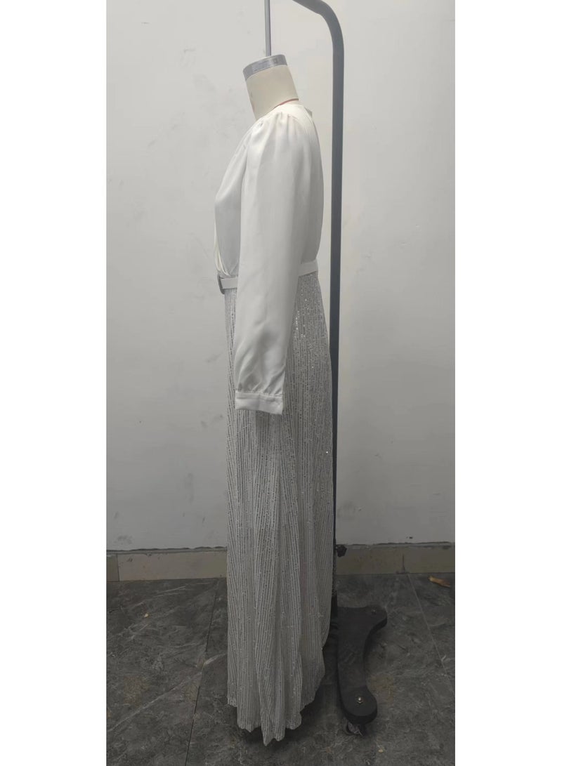 Shougu New Fashionable V-neck Long Sleeved Shirt Set  - Image 5