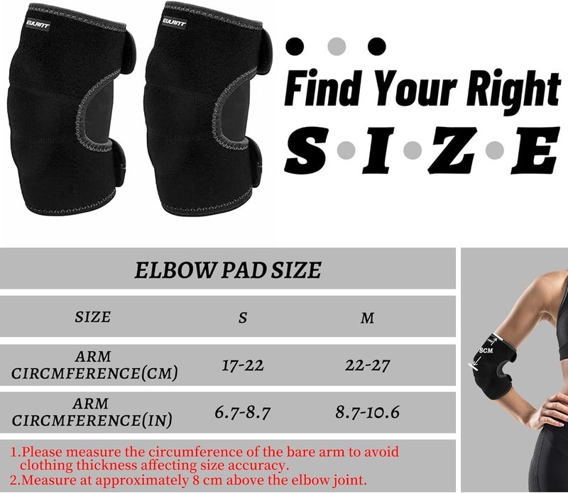 EULANT Elbow Pads for Kids Junior Youth, Toddler, Soft & Breathable Elbow Pad for Biking Volleyball Basketball Football Skating Dancing Crawl, Child Elbow Pads with Thicken Sponge Padding - Image 4