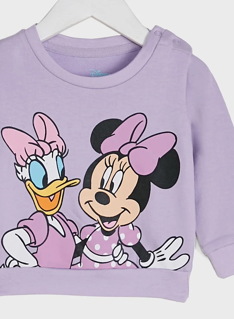 Disney Infant Minnie & Daisy Sweatshirt