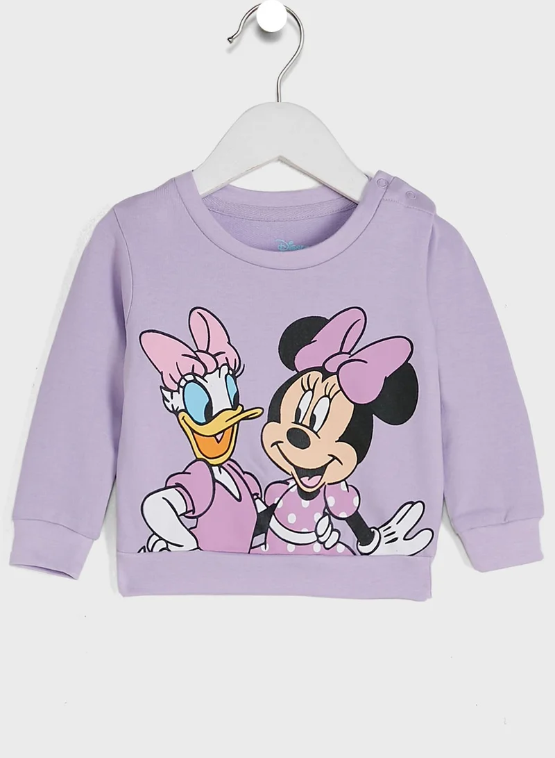 Disney Infant Minnie & Daisy Sweatshirt