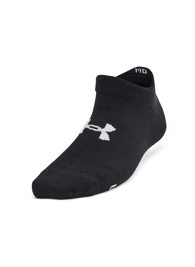 اندر ارمور Youth 6 Pack Essential No Show Socks