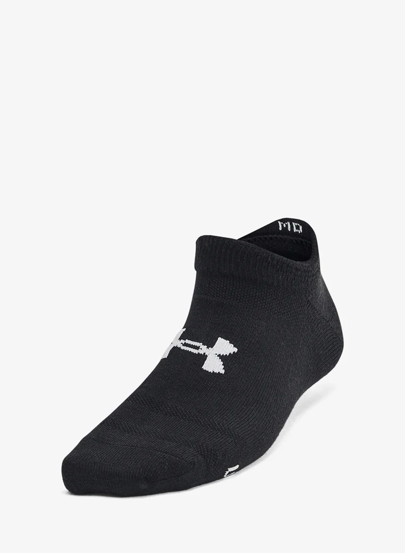 UNDER ARMOUR Youth 6 Pack Essential No Show Socks