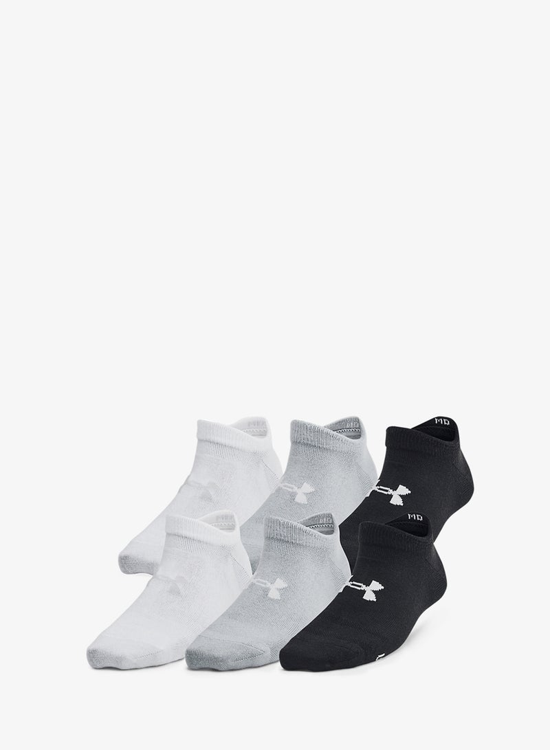 اندر ارمر جوارب أساسية لا تظهر للشباب - عبوة من 6 قطع - Image 4