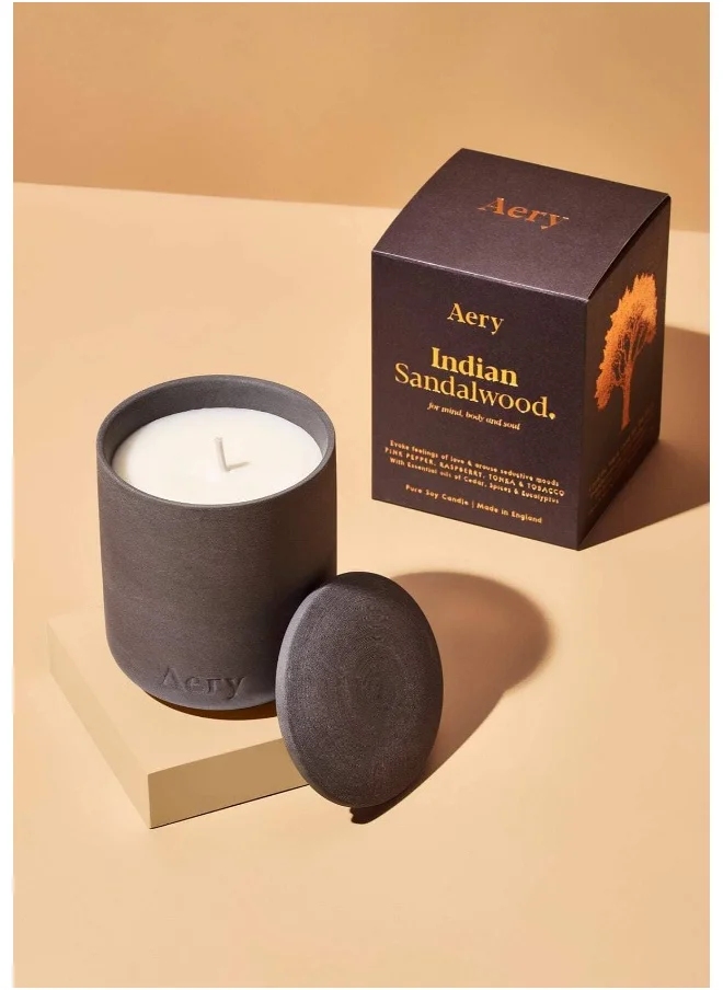 ايري ليفينج Aery Living Indian Sandalwood Candle