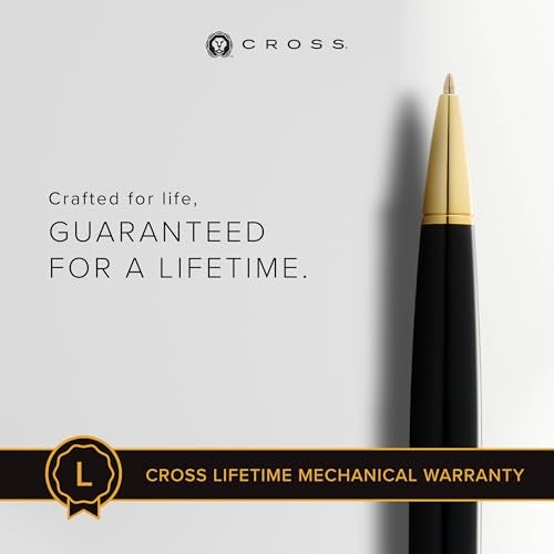 Cross Bailey Light Refillable Ballpoint Pen Presented in a Everyday Gift Box - Medium Point, Black Ink, Polished Black - Image 3