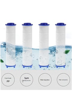RATSAW 10 Pack PP Cotton Filter Shower Head PP Cotton Filter Cartridge Detachable Propeller Hydro Jet Shower Head Filter Shower Filters for Filtered Showerheads  - Image 4