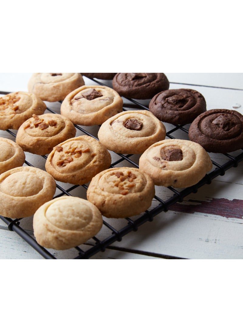 Mary Macleod's Shortbread Red Gift Box of All-Butter Variety Shortbread Cookies, 4 Flavors, 480g  - Image 3