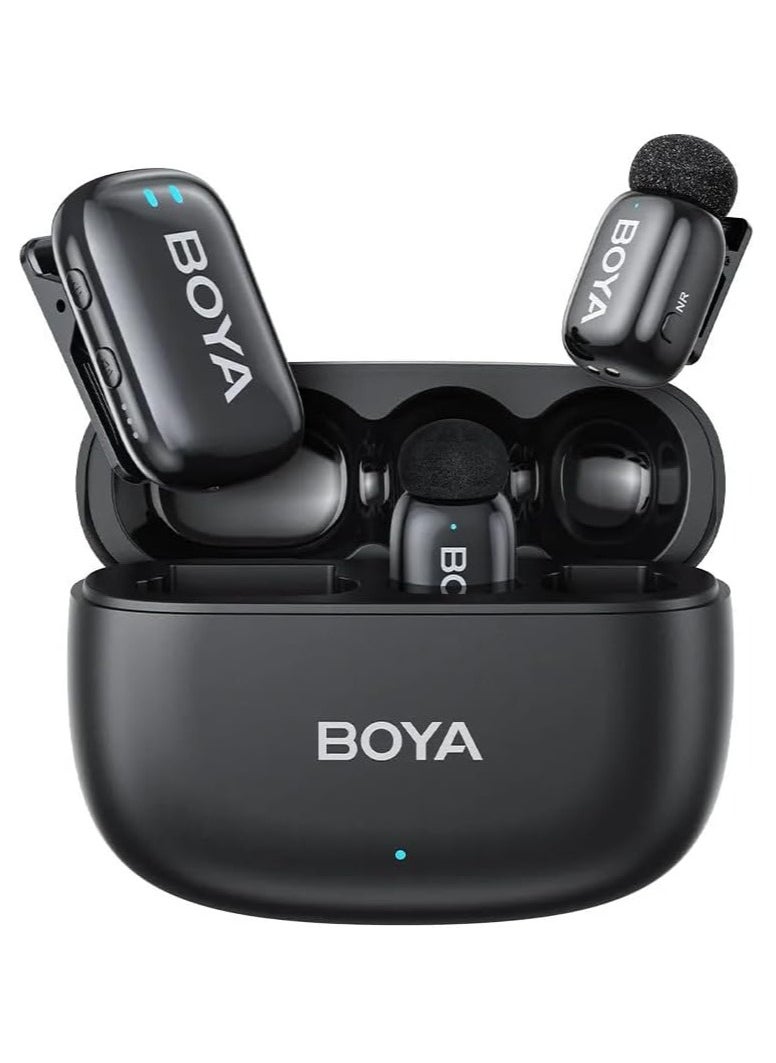 BOYA Mini-18 Tiny Wireless Microphone System 2-Person With 3.5mm For Cameras  - Image 1