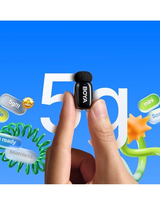 BOYA Mini-18 Tiny Wireless Microphone System 2-Person With 3.5mm For Cameras  - Image 4