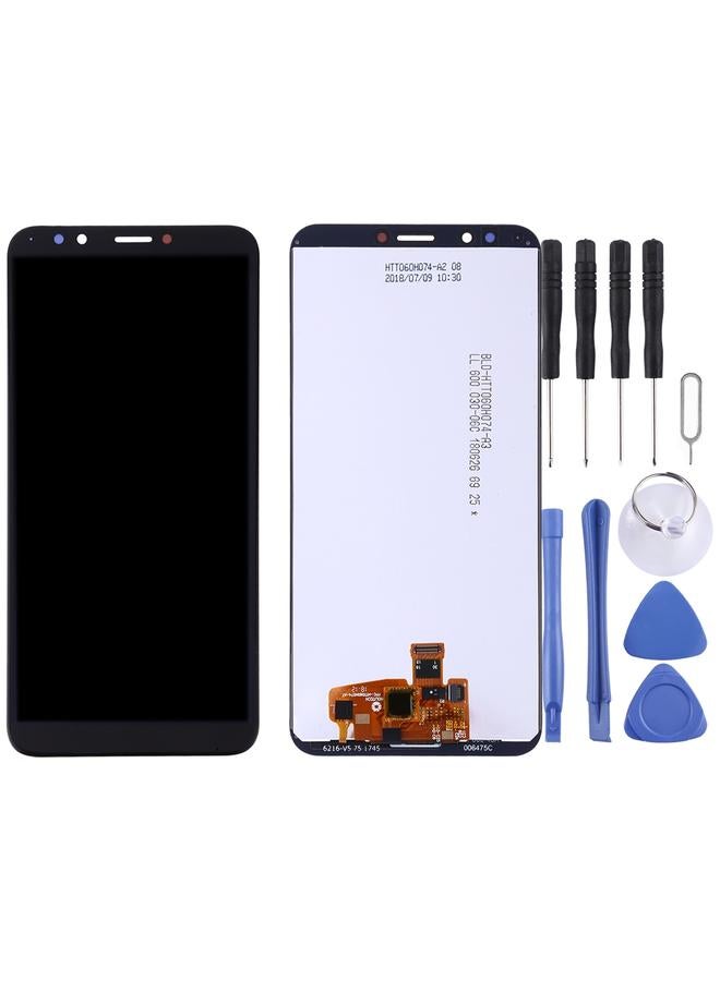 erorex Replacement OEM LCD Screen for Huawei Y7 Prime 2018 with Digitizer Full Assembly Black - Image 2