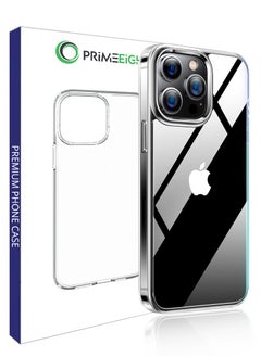 PRIMEEIGHT Transparent Crystal Clear iPhone 12 Pro Max Case 6.7 inch Shockproof Curved Edges apple iphone 12 pro max case HD Clear Anti Scratch  - Image 1