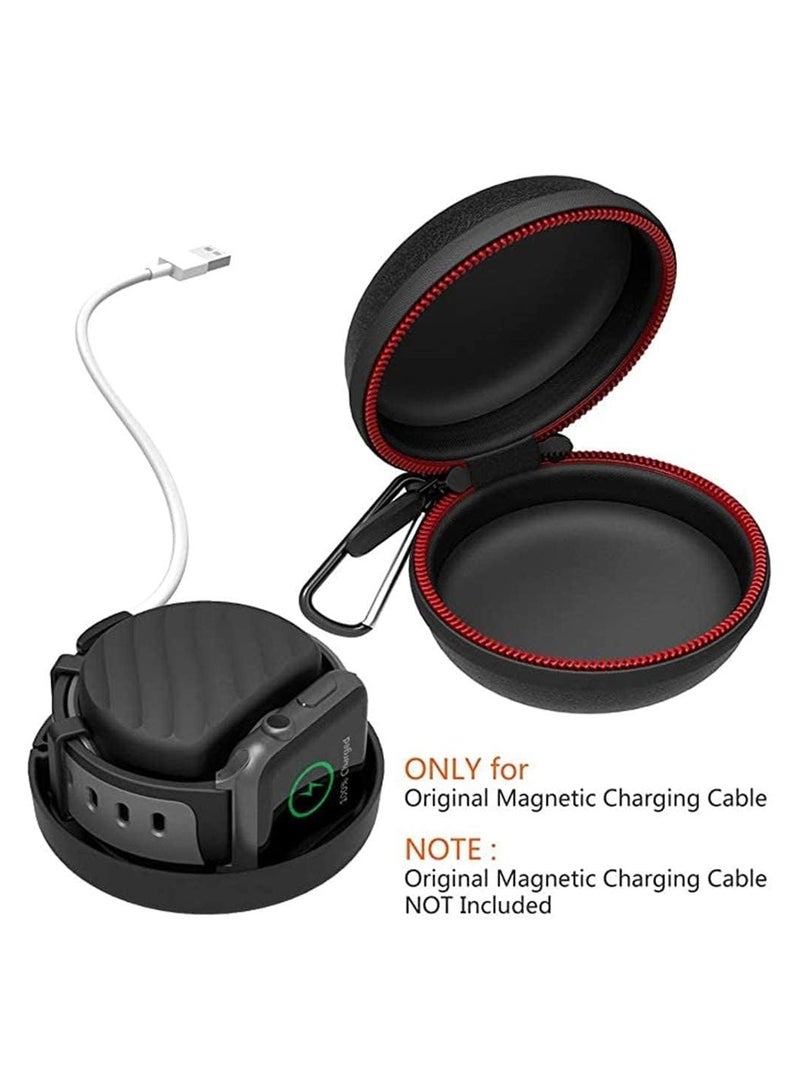 general Portable Hard iWatch Storage Case Sleeve Portable Protective Travel Pouch Fits iWatch 38mm 40mm 41mm 42mm 44mm 45mm and Airpods Pro/3/2/1 Charging Case Station Docks - Image 3