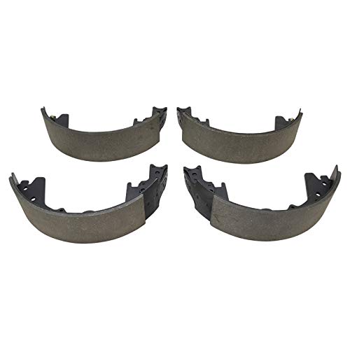 TRQ Rear Brake Shoes Kit Set Compatible with Dodge B2500 W150 W250 Ford E250 E350 F250 F350 - Image 3