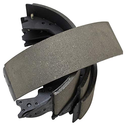 TRQ Rear Brake Shoes Kit Set Compatible with Dodge B2500 W150 W250 Ford E250 E350 F250 F350 - Image 2