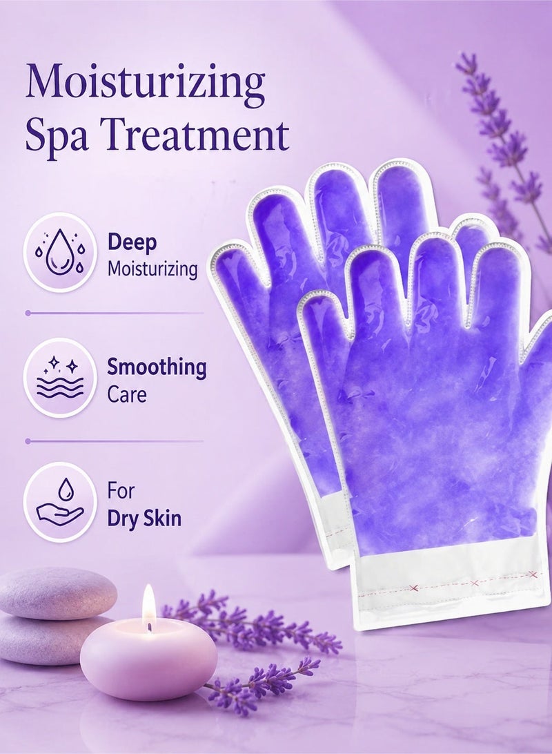 Leoxol Paraffin Hand Wax Gloves For Hands And Feet | Moisturizing Spa Treatment Gloves | Scented Smoothing Care For Dry Skin | Home And Professional Hand Care - Image 3