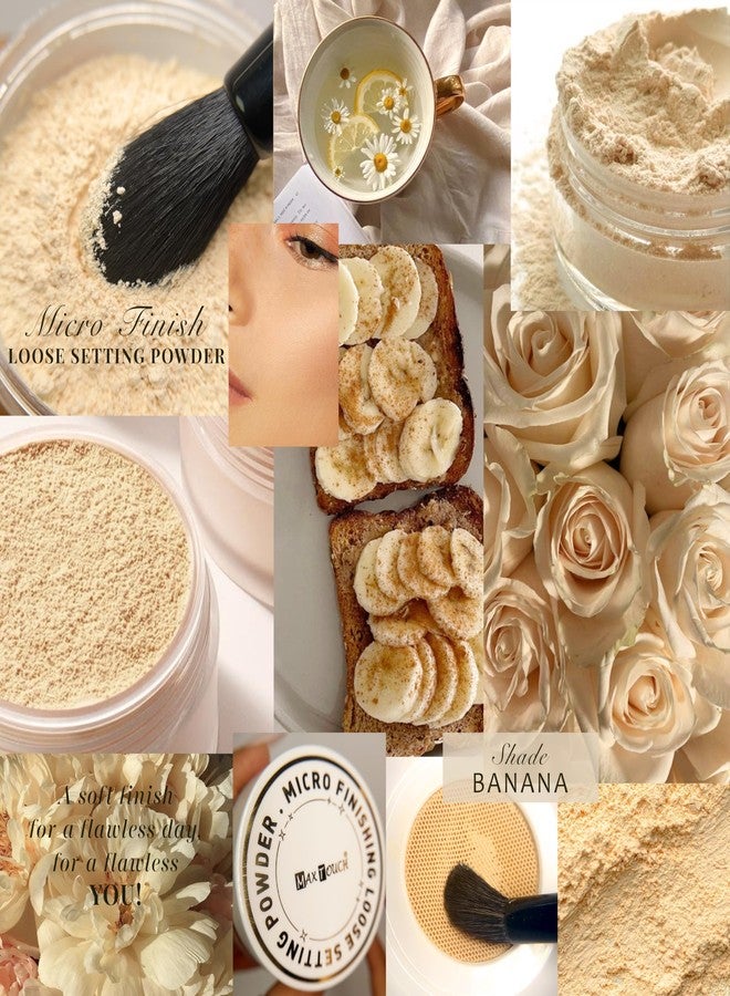 ماكس تاتش بودرة ماكس تاتش مايكرو فينيشينج سائبة (موزة رقم 02، 10 غرام) - Image 2