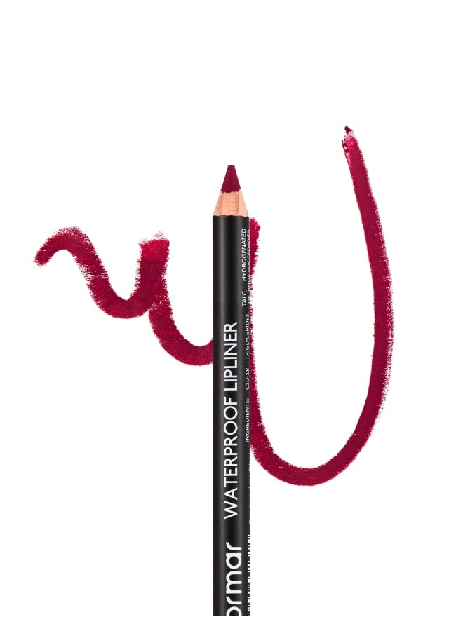 flormar Waterproof Lipliner – 241 Sour Cherry – Blendable, Long-Wear, Waterproof, Precise Tip, Smooth 241-SOUR CHERRY - Image 3