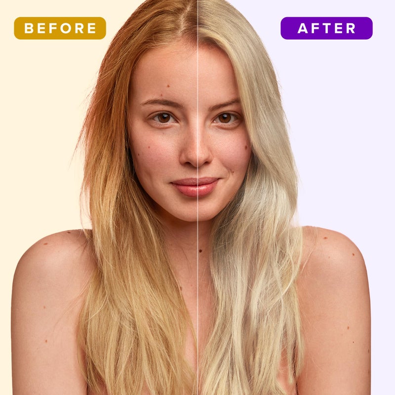 NYK1 500ml Purple Shampoo For Blonde, Grey Hair, SULFATE FREE, For Brassy Hair - Image 3