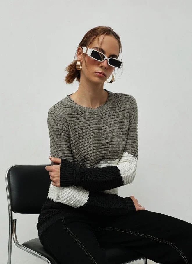 STREET 9  Colourblocked Pullover for Women for Women | Best Price UAE