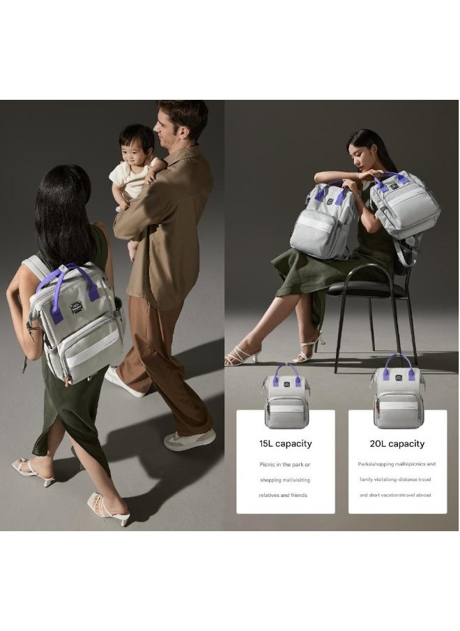 Babycare Babycare - Travel Diaper Bag - Extra Large - Grey  - Image 5