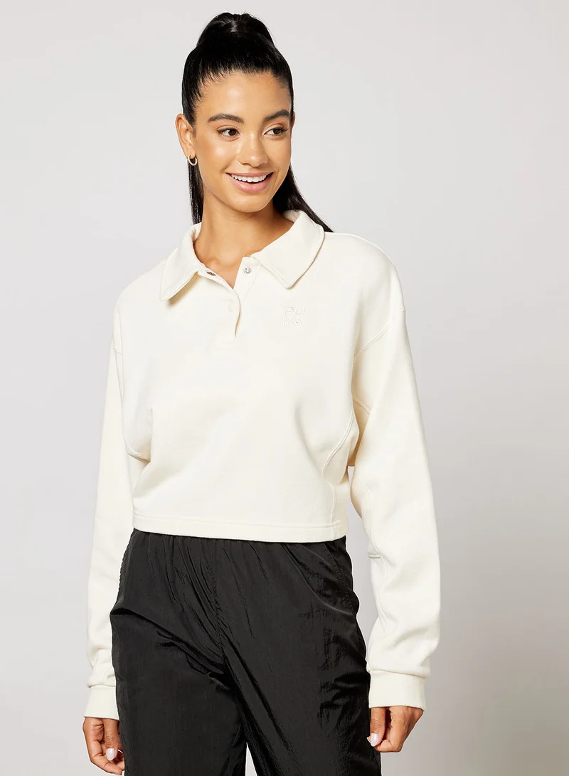 بوما Infuse Fashion Collared Sweatshirt