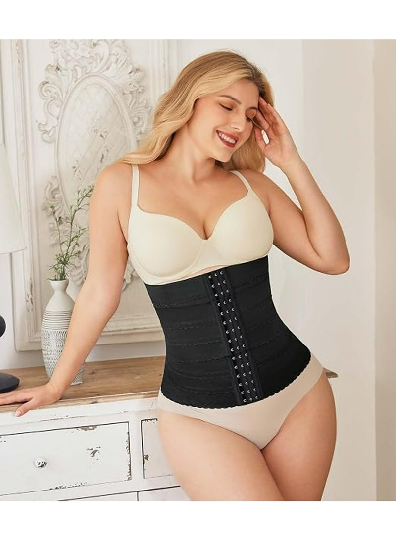 يوجي مدرب الخصر للنساء، كورسيت Shapewear البطن التحكم مقسمة الخصر Cincher تدريب الحزام (م) - Image 5