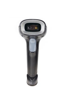 ماسح الباركود المحمول 1D/2D/QR Code Scanner 2.4G Wireless &amp; USB Wired Barcode Reader Scanner متوافق مع نظام الكمبيوتر، ماسح ضوئي لمحلات السوبر ماركت والتجزئة والمكتبات والخدمات اللوجستية والمستودعات