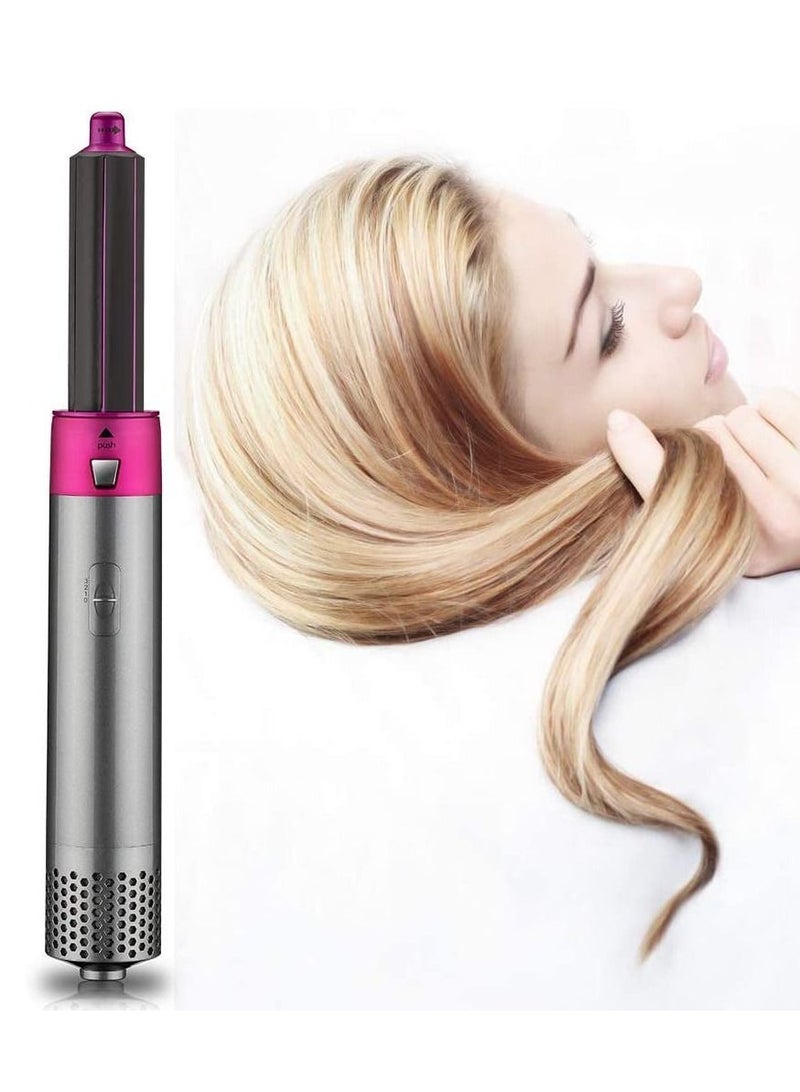 5-In-1 Hair Dryer Rotating Straightener Scalp Massager Volumizer Brush for Women - Image 3