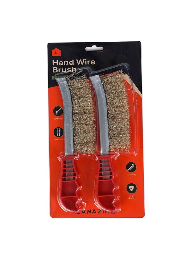 LAWAZIM - 2-Piece Hand Wire Brush Set - Image 1