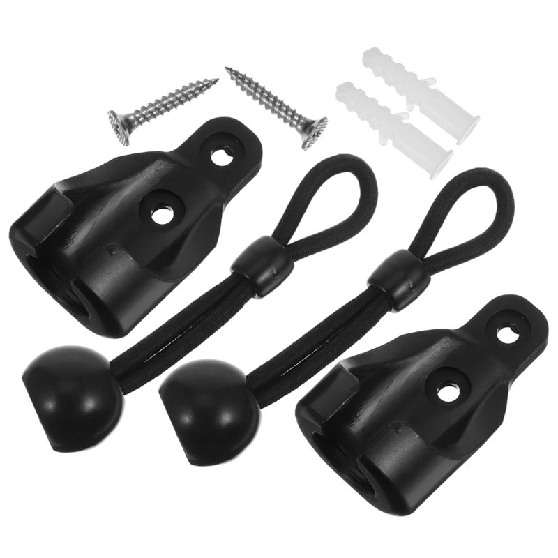 Outdoor Sun Shade Bungee Cord Kit Wind Resistant Bungee Cords With Base For Curtains Tents And Awnings Versatile Easy Installation Robust Design Secure Use - Image 2