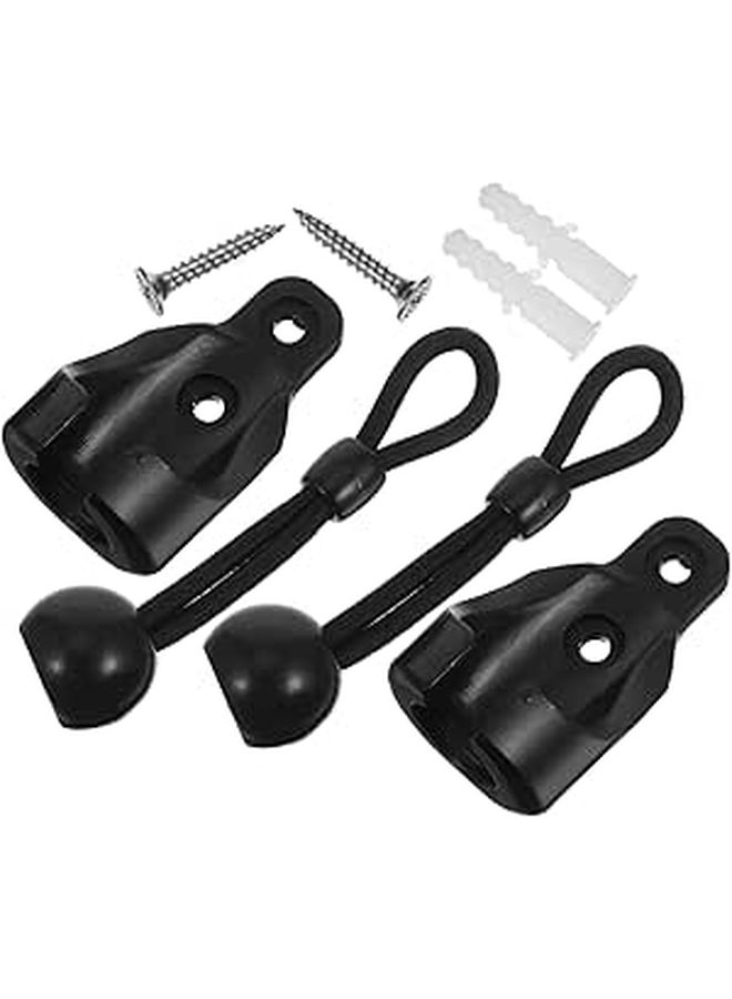 Outdoor Sun Shade Bungee Cord Kit Wind Resistant Bungee Cords With Base For Curtains Tents And Awnings Versatile Easy Installation Robust Design Secure Use - Image 1