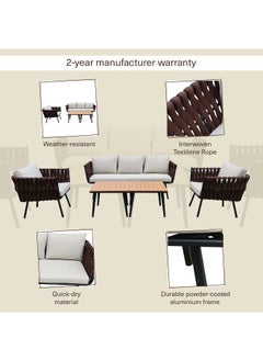 Graand Outdoor Sofa Set 3+1+1 & 2 Ct - Brown & Black - pzsku/Z92570942041F351FC1D0Z/45/_/1728553751/f4781b5a-60d4-4817-9749-0acc191a82db