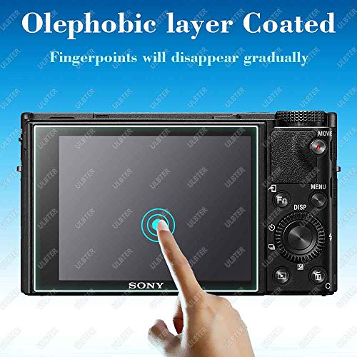 ULBTER Screen Protector for Sony RX100 VI RX100 V RX100 IV RX100 III RX100 II RX100 I Digital Camera, ULBTER 0.3mm 9H Hardness Tempered Glass Saver Anti-Scrach Anti-Bubble [3 Pack] - Image 4