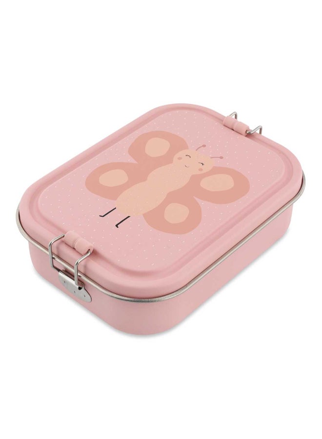 Trixie Stainless Steel Kids Lunch Box Large - 2-Compartment - Mrs. Butterfly - Image 4