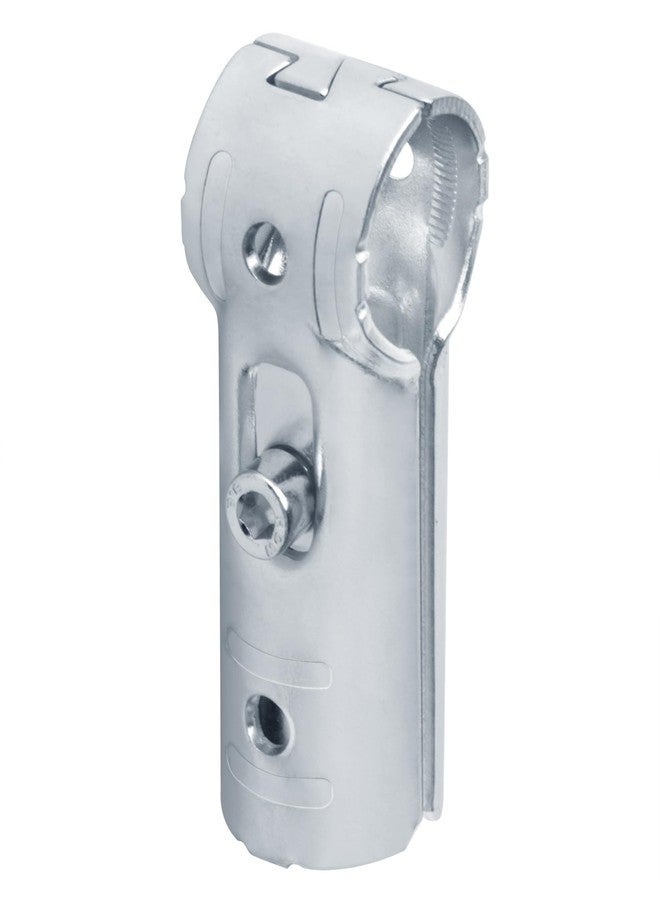 eoere 10 Sets T Pipe Clamp Connector for 1-1/4" x 1-1/4" (1.25" OD) Round Tube Frame, Chain Link Fence Tee Clamps, Carbon Steel - Image 5