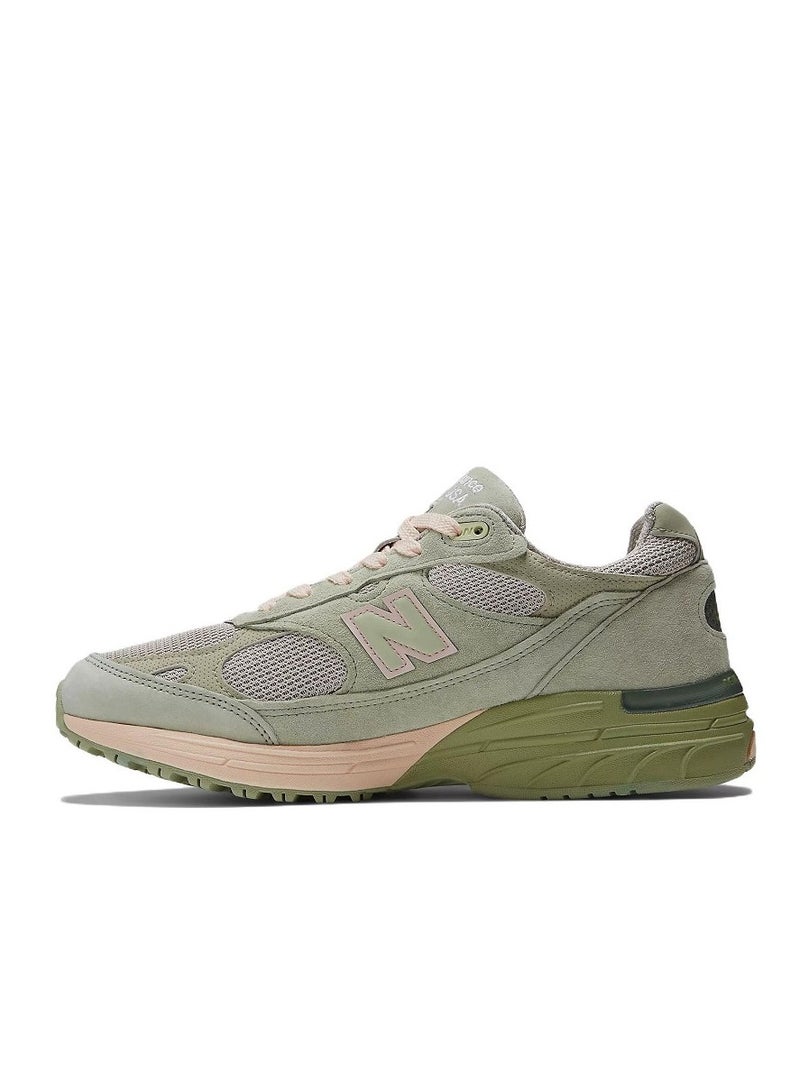 New Balance 993 Casual Athlesiure/Colorblock Sneakers Green For Men/Women/Students  - Image 1