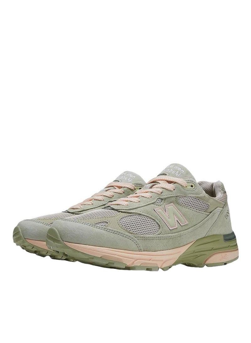 New Balance 993 Casual Athlesiure/Colorblock Sneakers Green For Men/Women/Students  - Image 3