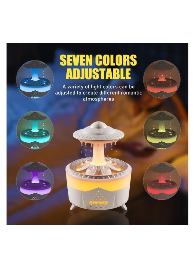 Generic - Rain Cloud Humidifier Water Drip Diffuser Mushroom Humidifier Drop for Sleep New - Image 1