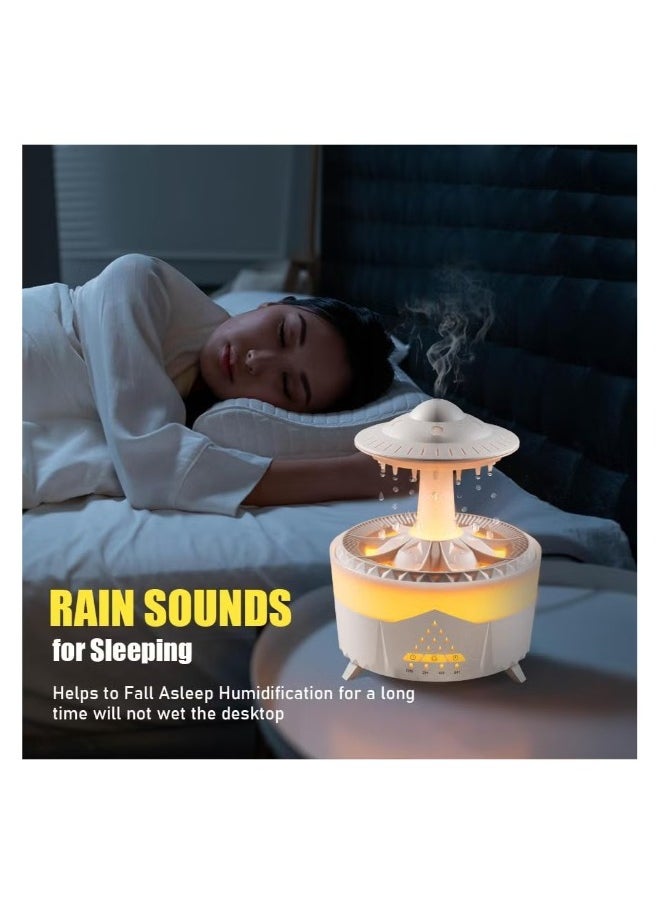 Generic - Rain Cloud Humidifier Water Drip Diffuser Mushroom Humidifier Drop for Sleep New - Image 1
