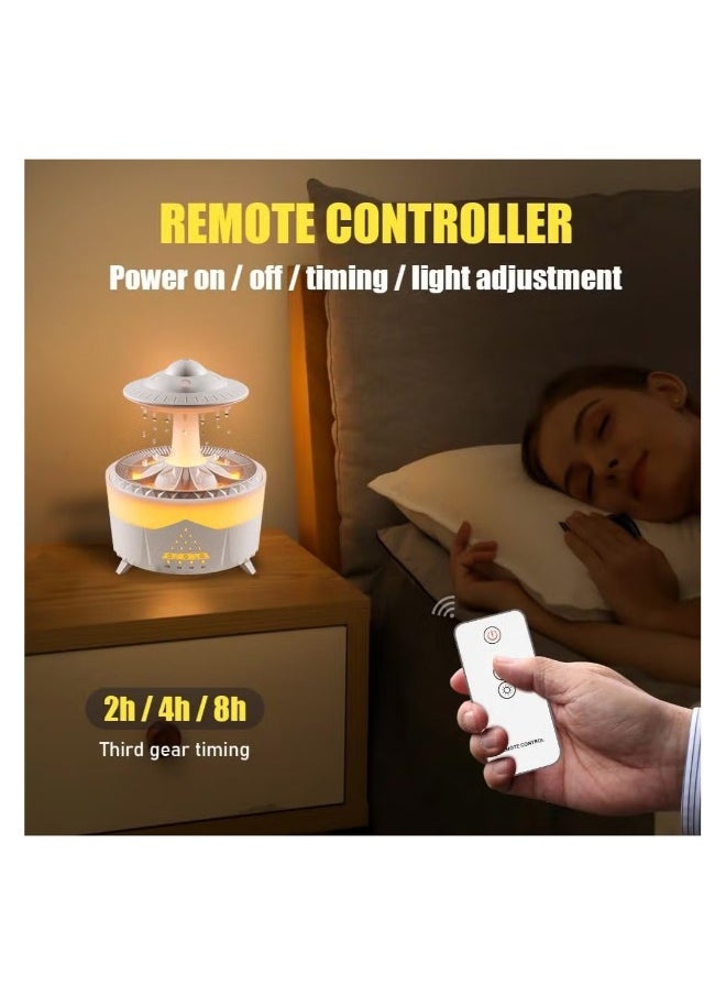 Generic - Rain Cloud Humidifier Water Drip Diffuser Mushroom Humidifier Drop for Sleep New - Image 1