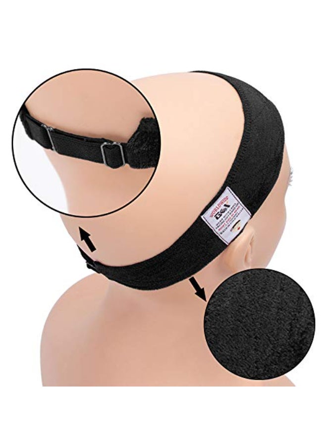 gexworldwide GEX Wig Grip Band with Adjustable Elastic Closure Flexible Velvet No Slip Wig grip Headbands Cap for WigsBlack - Image 4
