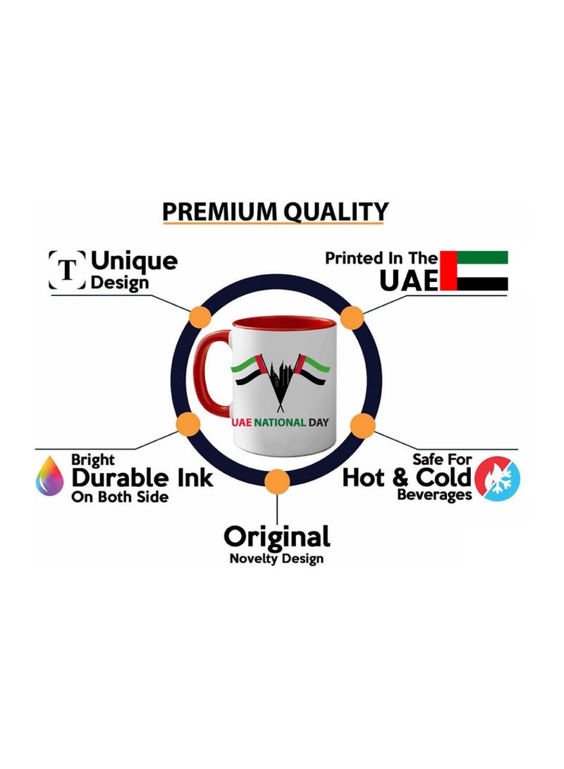 كوب سيراميك بلونين لليوم الوطني لدولة الإمارات العربية المتحدة - أمة تتحقق فيها الأحلام - هدايا لليوم الوطني لدولة الإمارات العربية المتحدة - Image 4