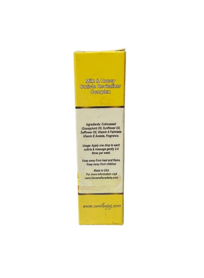 Sunil Bajaj, Cuticle Oil 15ML (Milk and Honey) - Image 4